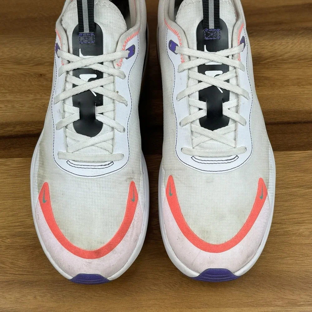 Womens Nike Air Max Dia White University‎ Gold Casual Sneakers Shoes Size 9 M